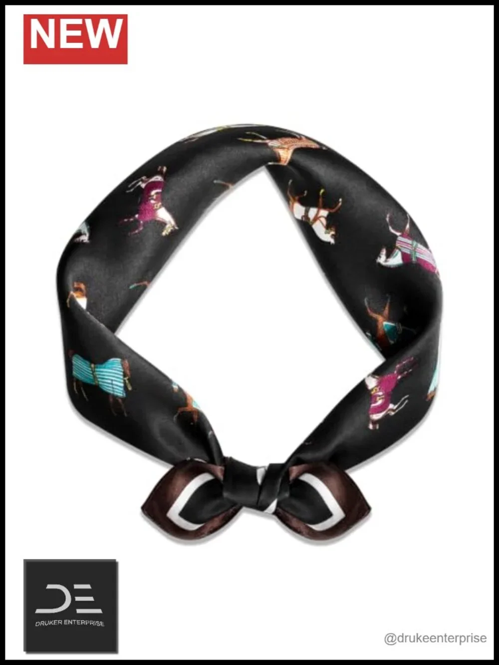 100% Mulberry Silk Square Scarf Lightweight Neckerchief Hair Neck Scarf Gift Box